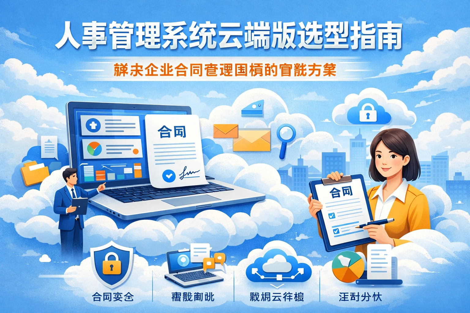 人事管理系统云端版选型指南：解决企业合同管理困境的智能方案