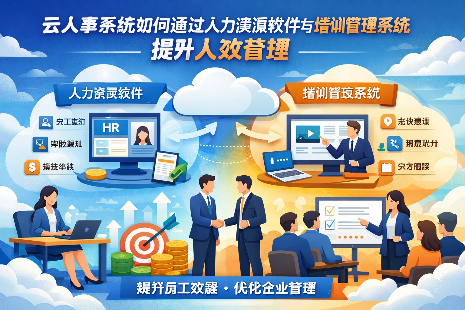 云人事系统如何通过人力资源软件与培训管理系统提升人效管理