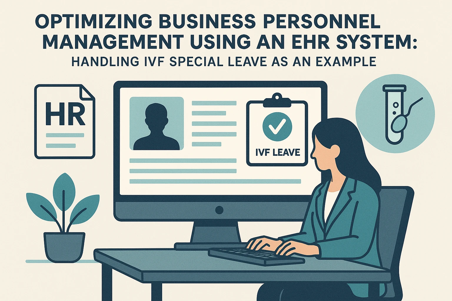 运用EHR系统优化企业人事管理：以试管婴儿特殊假期处理为例