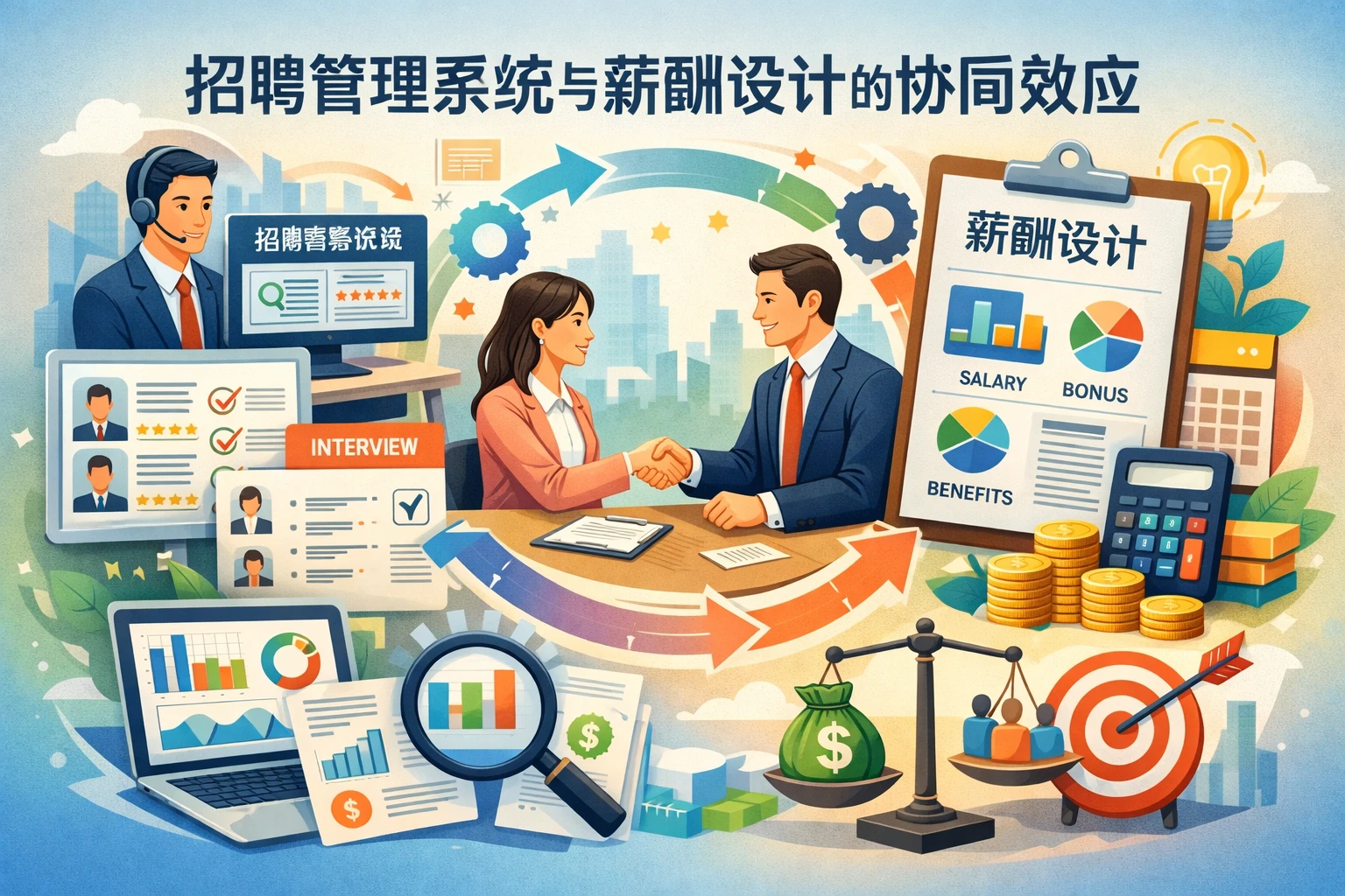 招聘管理系统与薪酬设计的协同效应