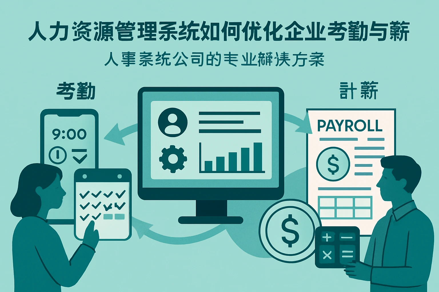 人力资源管理系统如何优化企业考勤与计薪——人事系统公司的专业解决方案