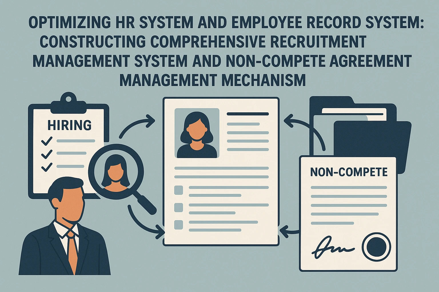 优化人力资源系统与员工档案系统:构建完善的招聘管理体系和竞业协议管理机制