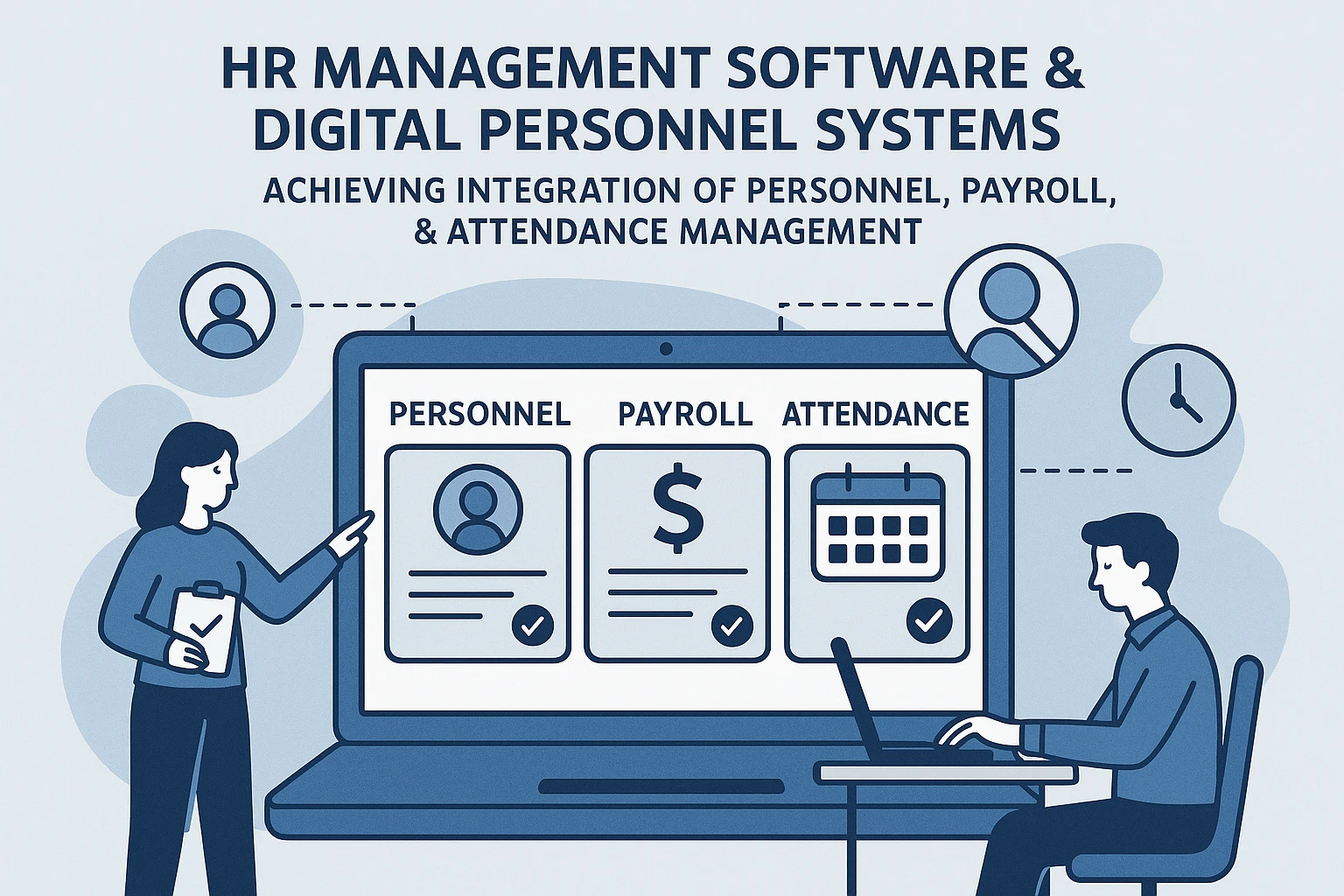 HR管理软件与数字化人事系统如何实现人事工资考勤一体化管理