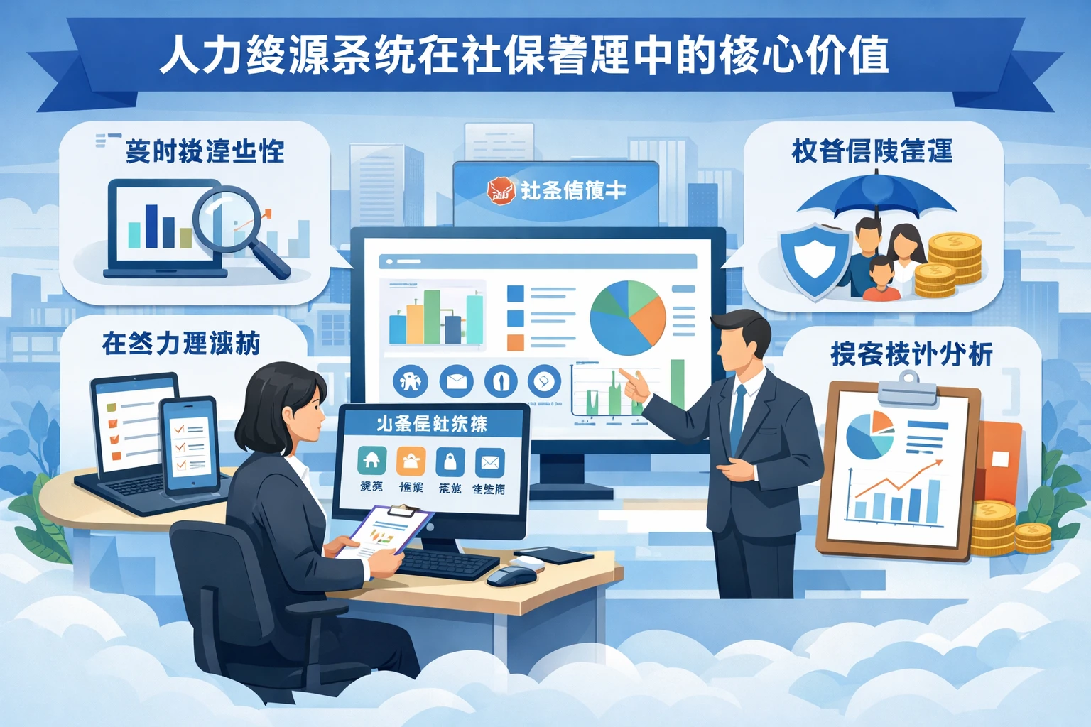 人力资源系统在社保管理中的核心价值