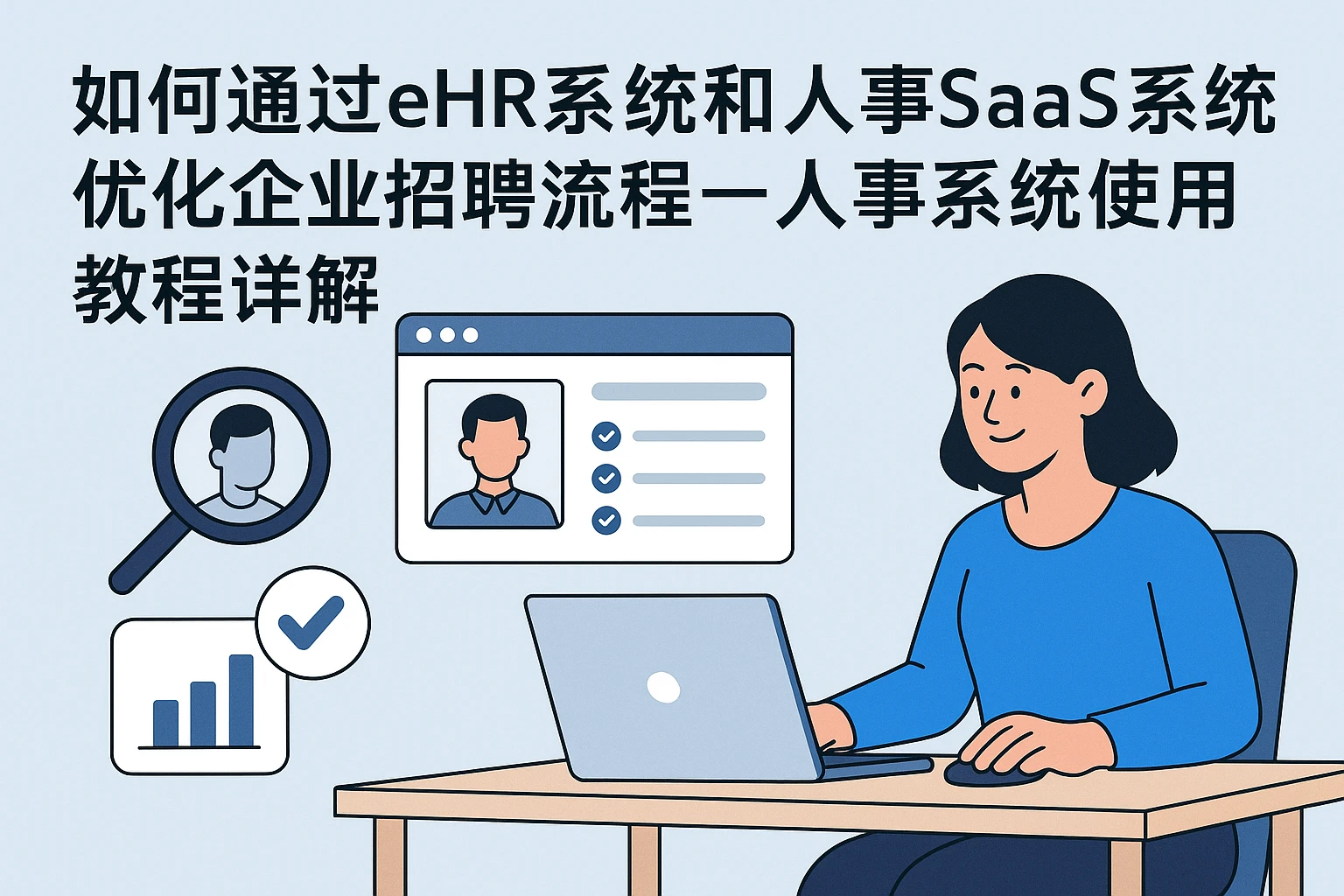如何通过eHR系统和人事SaaS系统优化企业招聘流程——人事系统使用教程详解