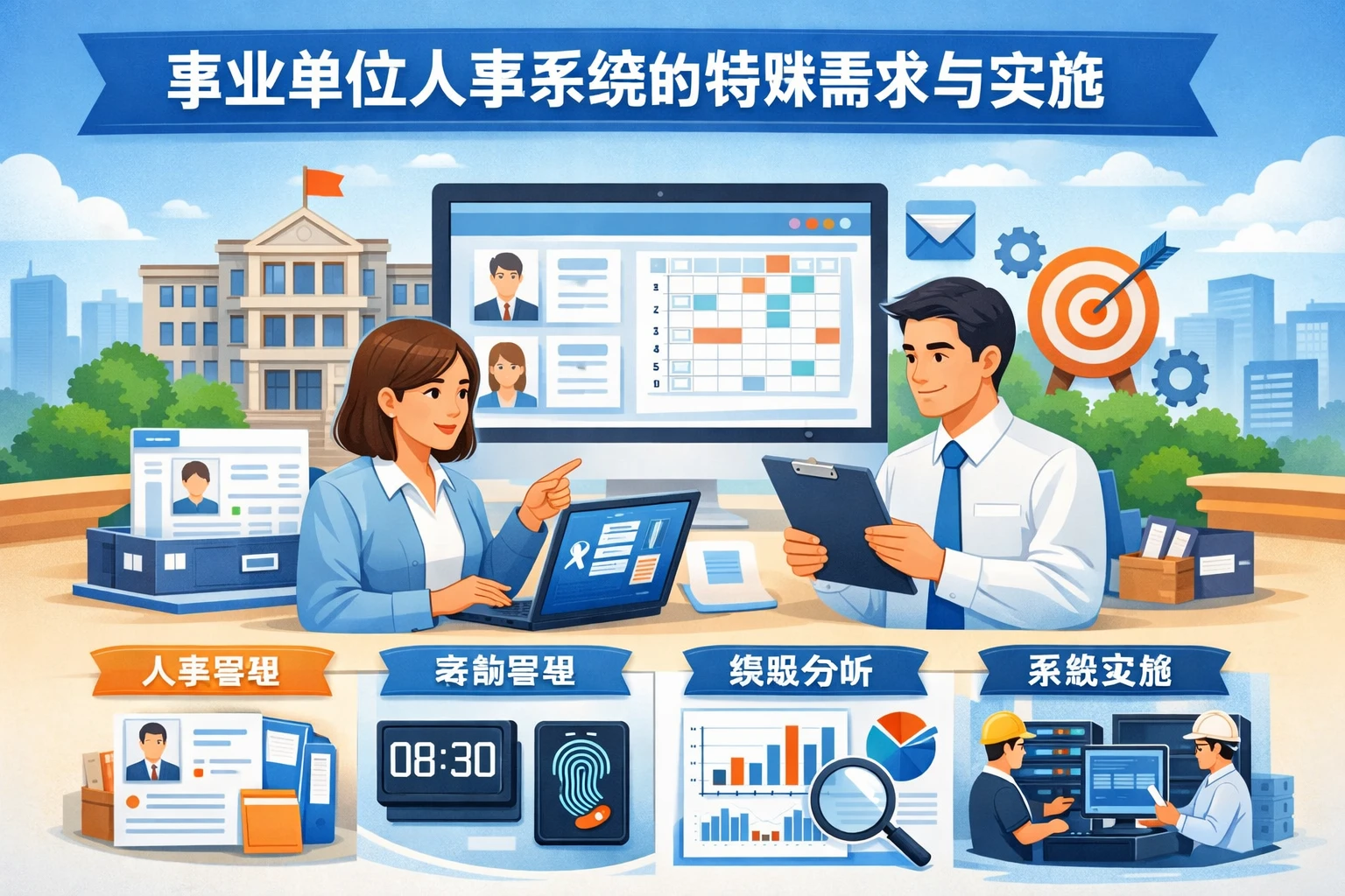 事业单位人事系统的特殊需求与实施