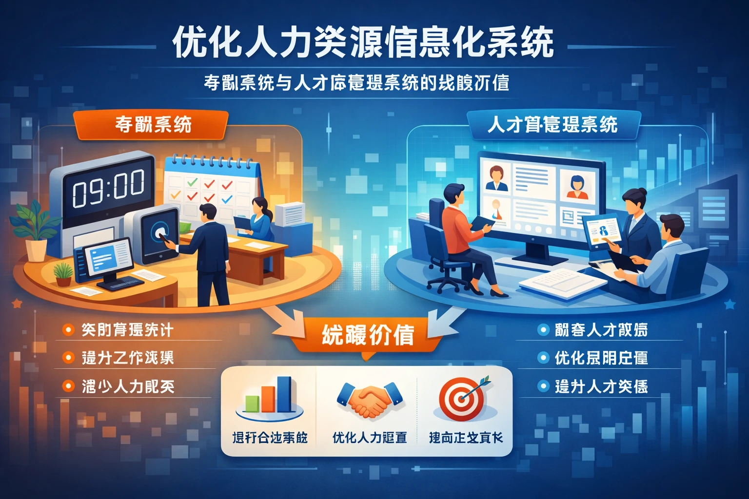 优化人力资源信息化系统：考勤系统与人才库管理系统的战略价值