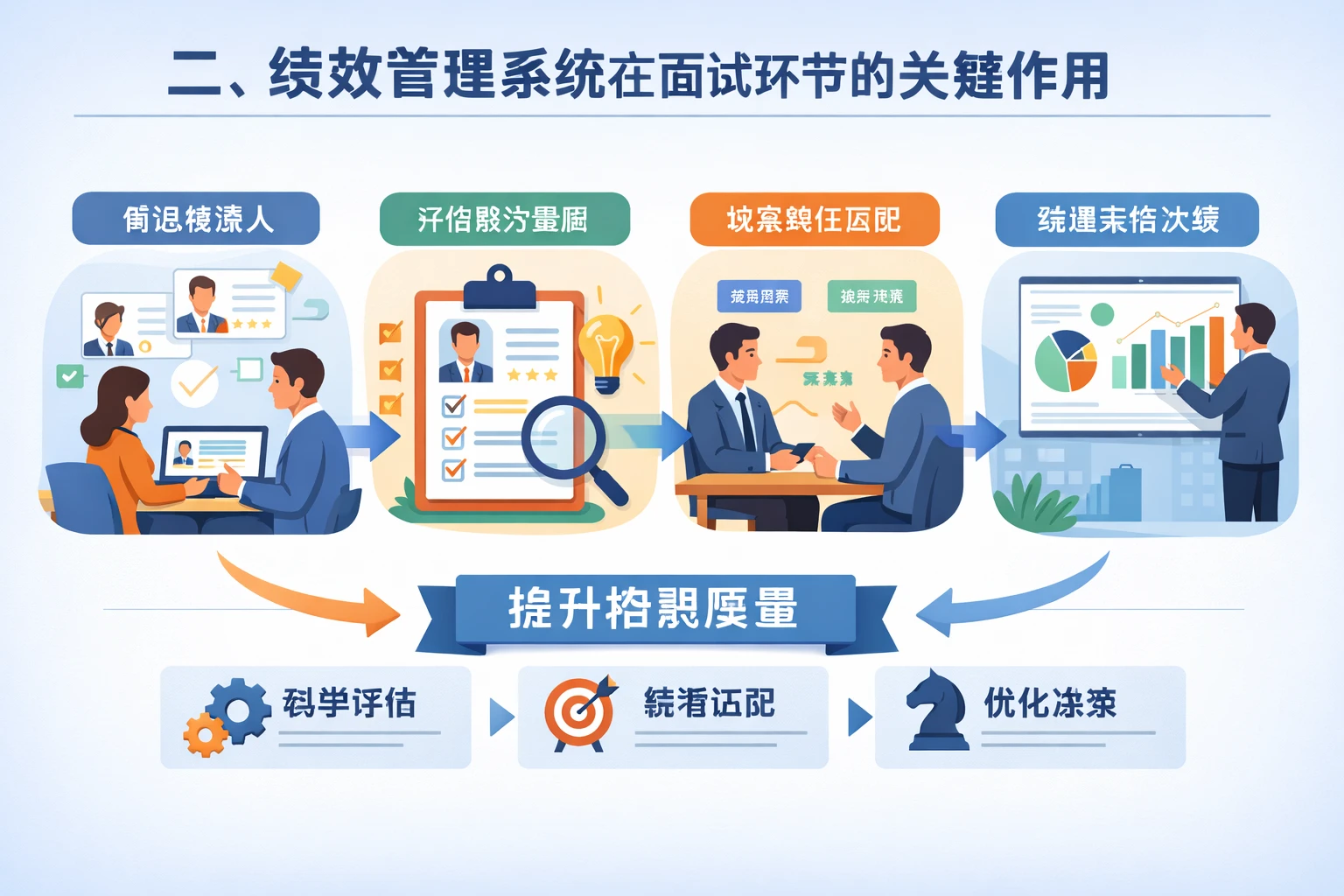 二、绩效管理系统在面试环节的关键作用