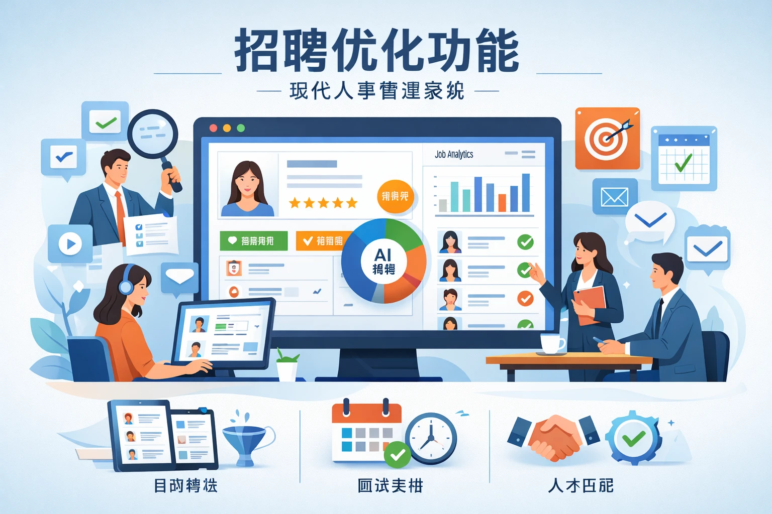 现代人事管理系统的招聘优化功能