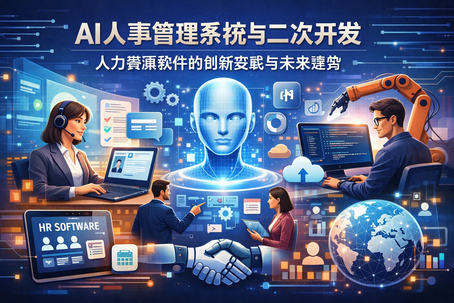AI人事管理系统与二次开发：人力资源软件的创新实践与未来趋势