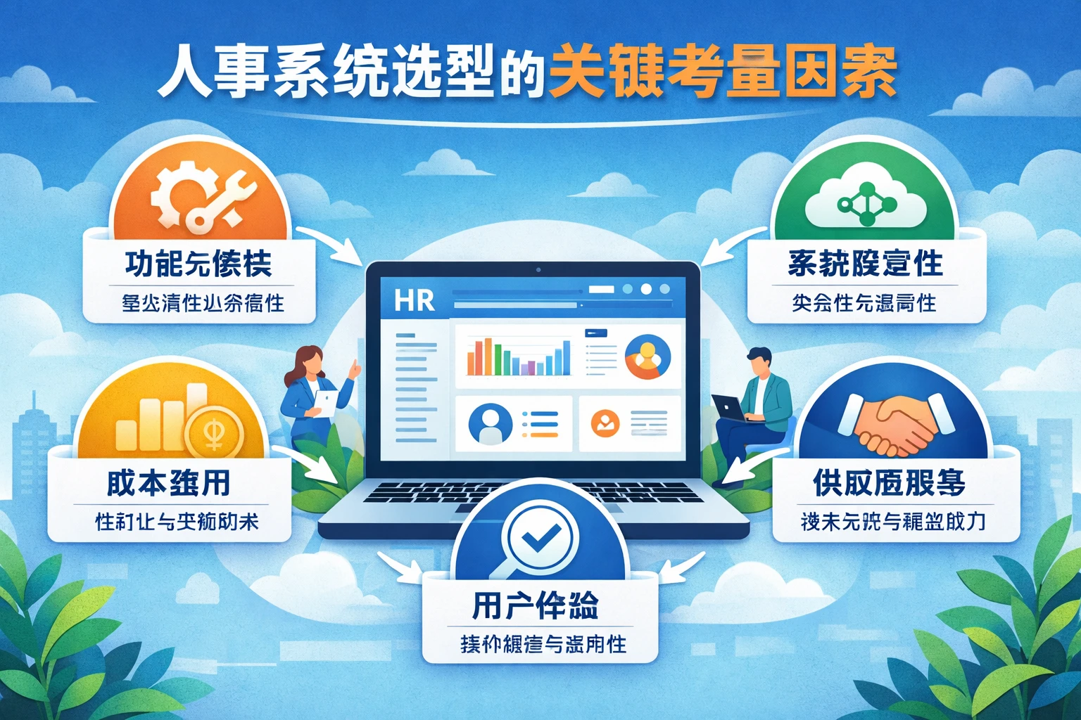 人事系统选型的关键考量因素