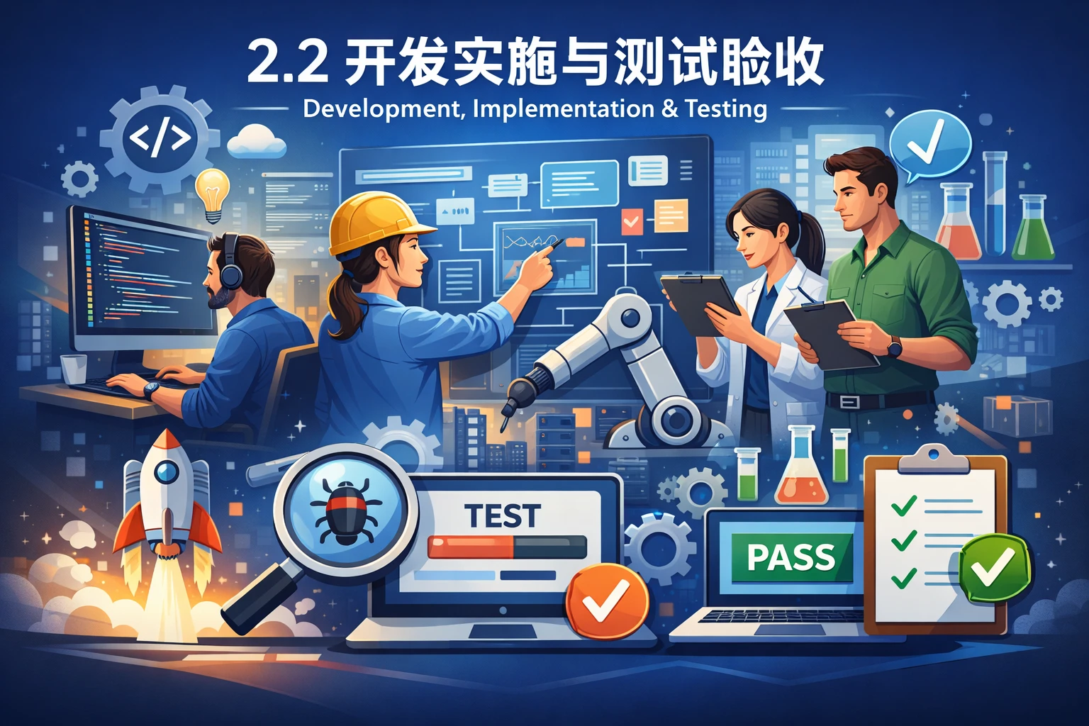 2.2 开发实施与测试验收