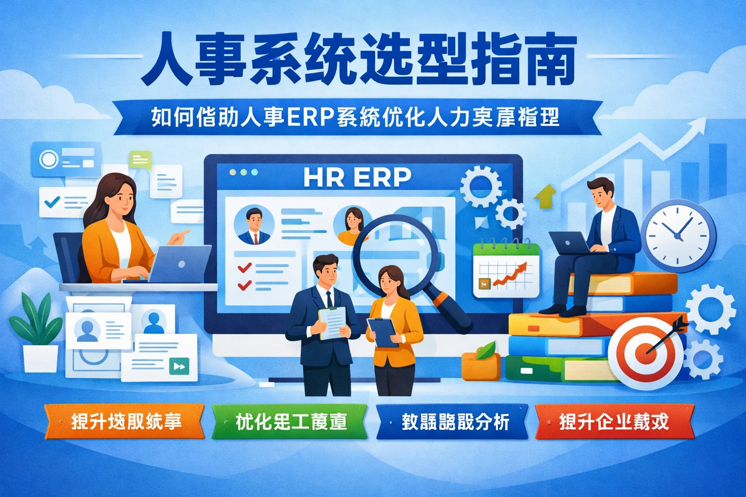 人事系统选型指南：如何借助人事ERP系统优化人力资源管理