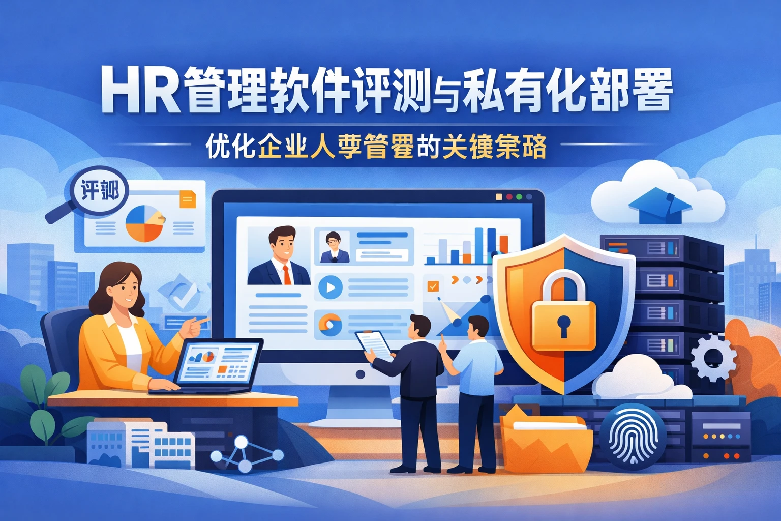 HR管理软件评测与私有化部署：优化企业人事管理的关键策略