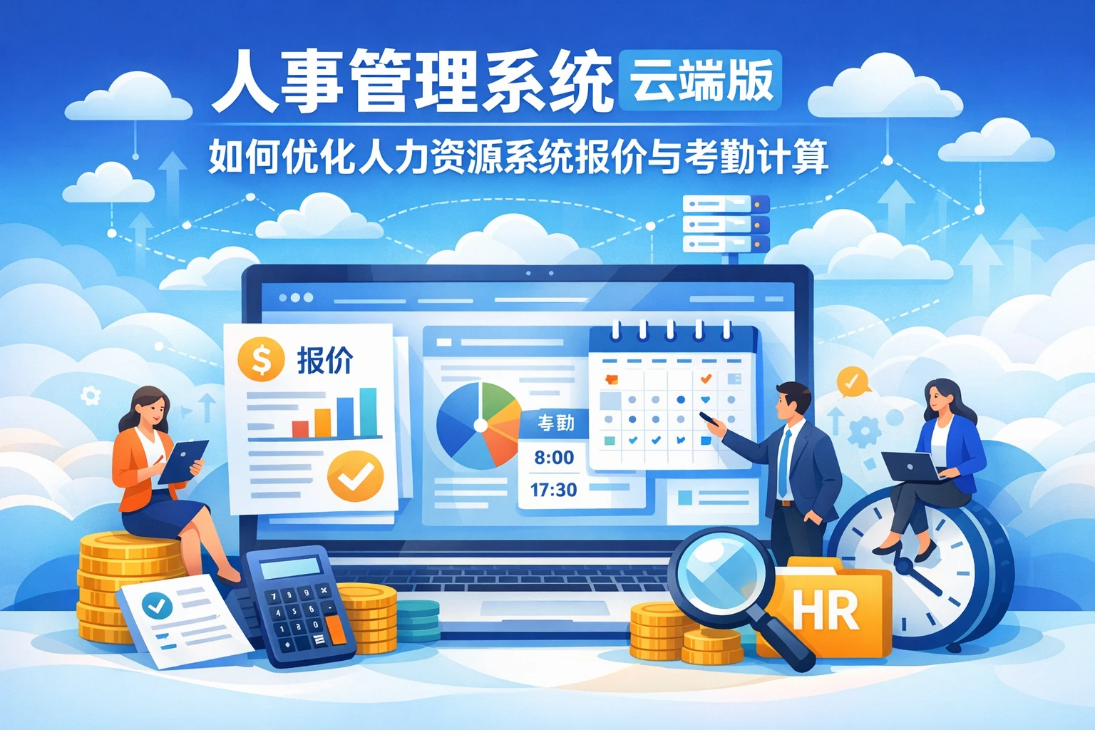 人事管理系统云端版如何优化人力资源系统报价与考勤计算