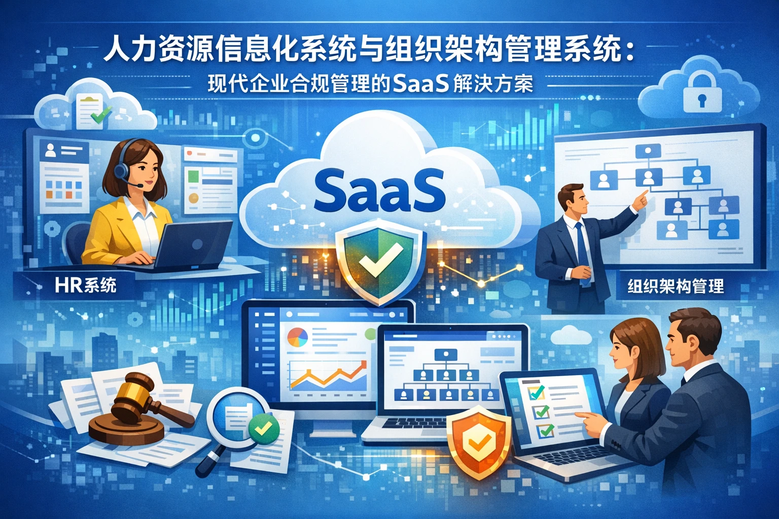 人力资源信息化系统与组织架构管理系统：现代企业合规管理的SaaS解决方案