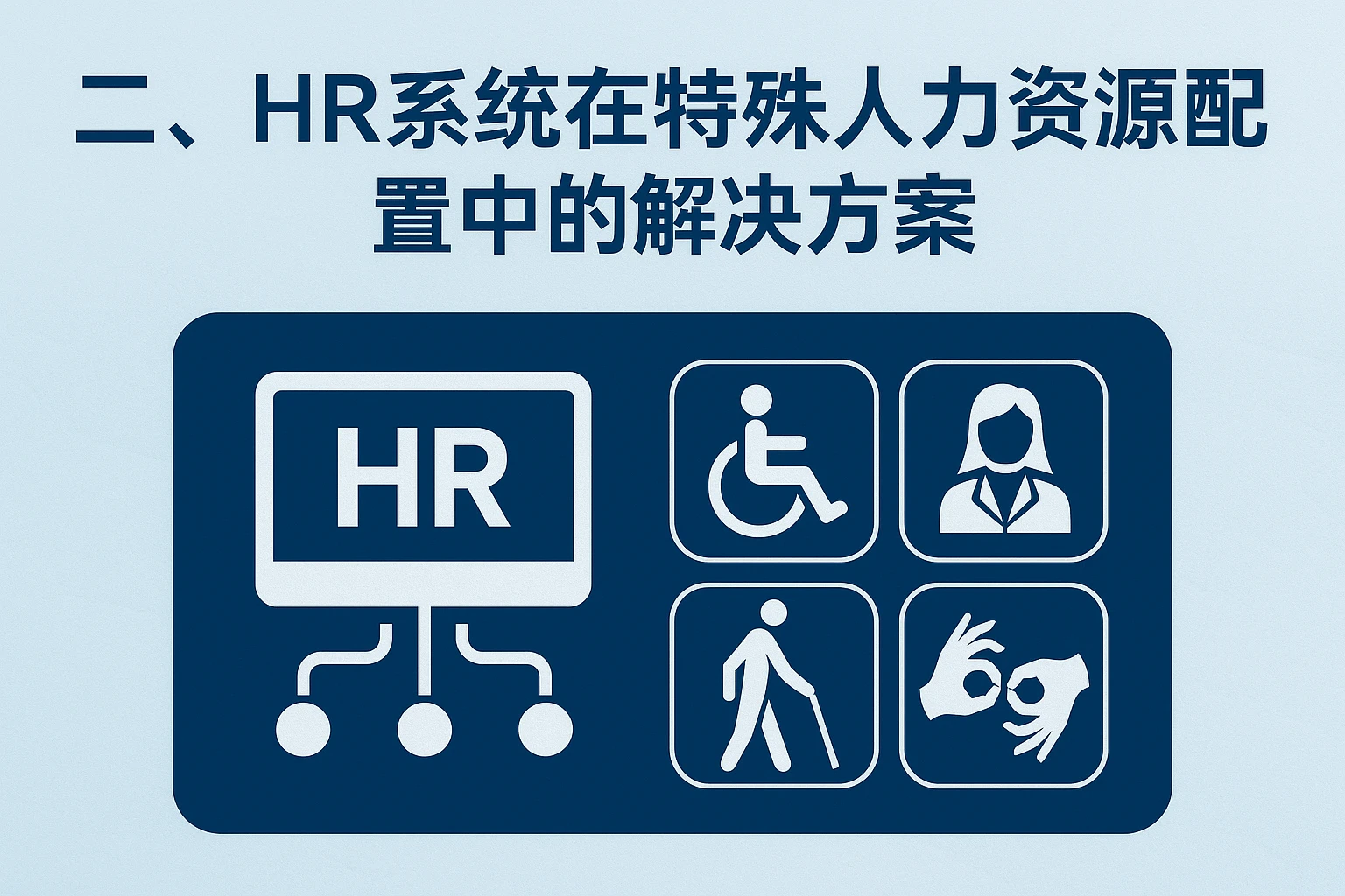 二、HR系统在特殊人力资源配置中的解决方案