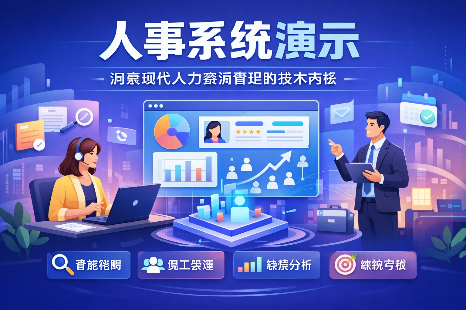 人事系统演示：洞察现代人力资源管理的技术内核