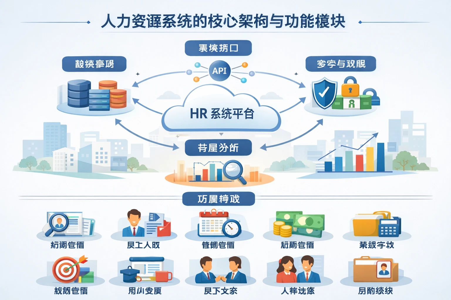 人力资源系统的核心架构与功能模块