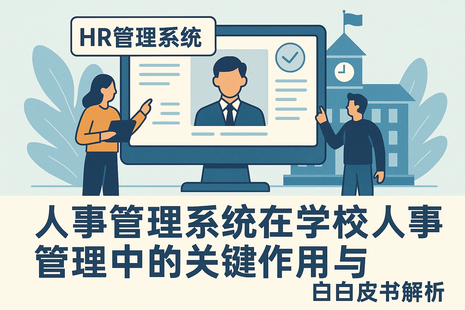 人事管理系统在学校人事管理中的关键作用与白皮书解析