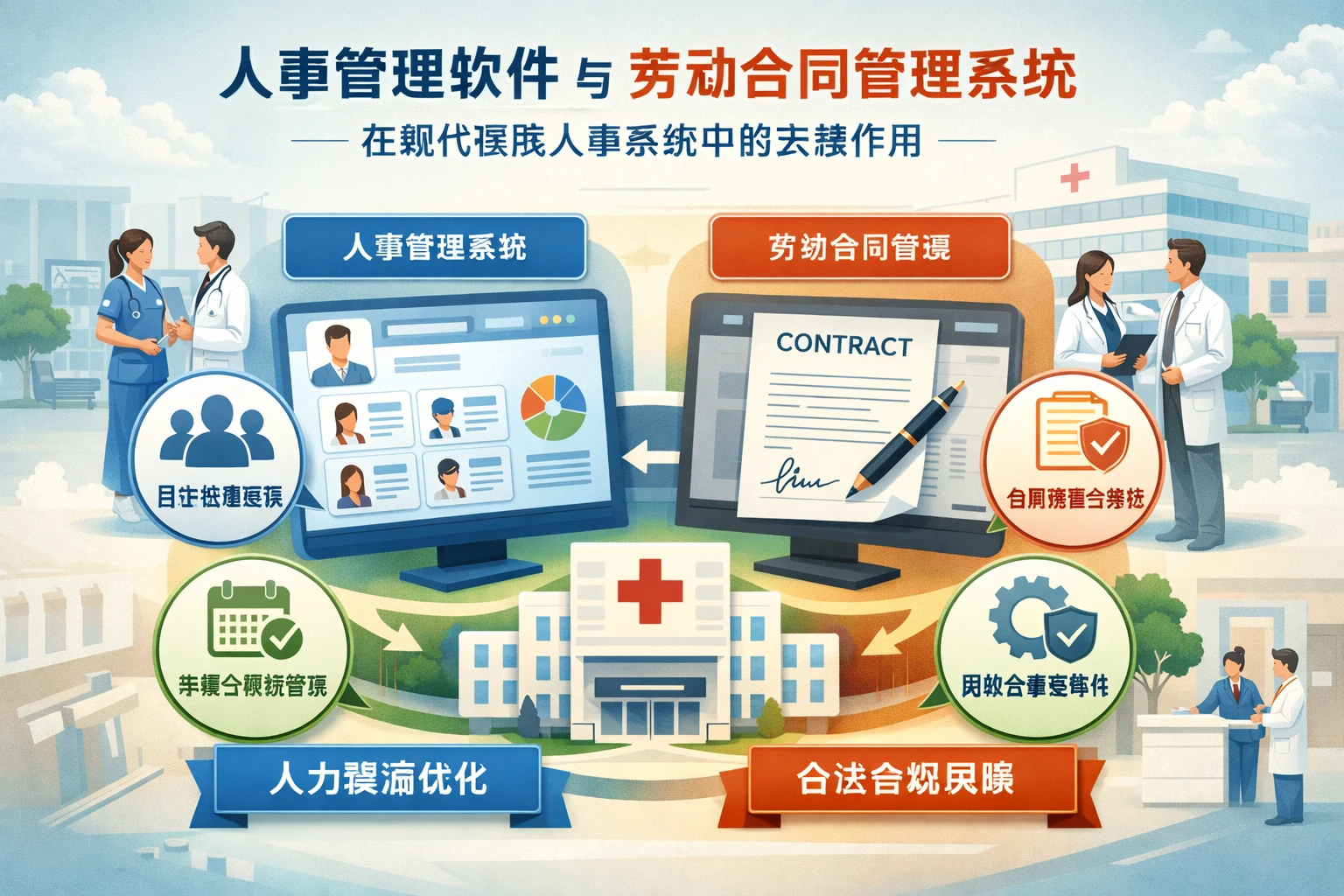 人事管理软件与劳动合同管理系统在现代医院人事系统中的关键作用