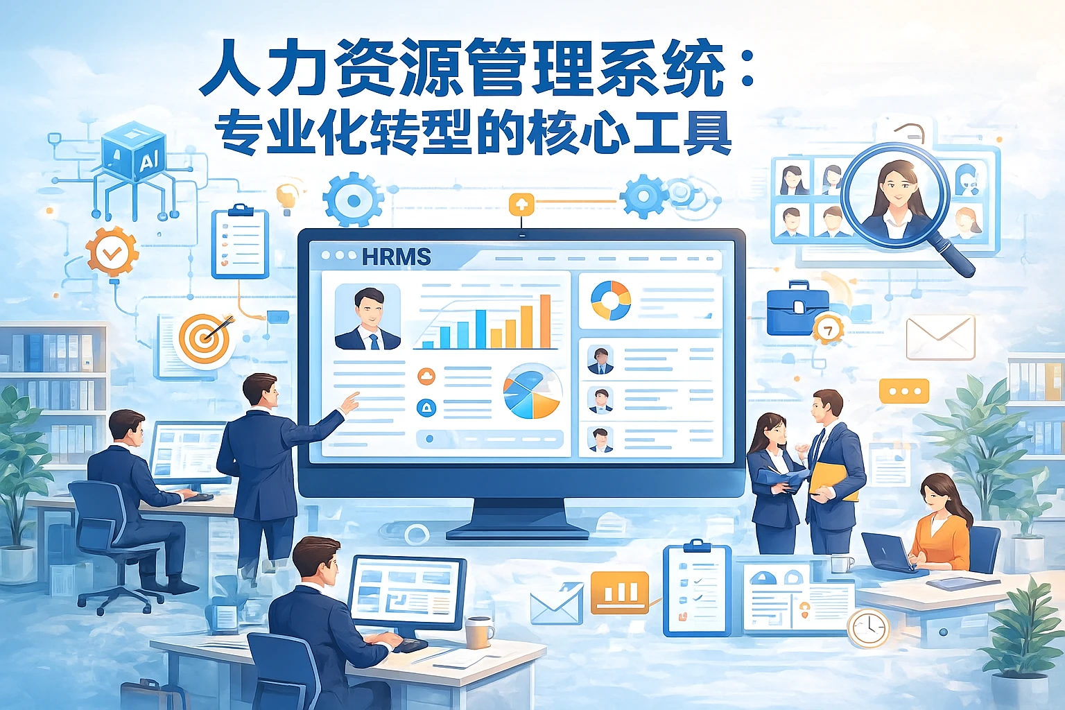 人力资源管理系统：专业化转型的核心工具