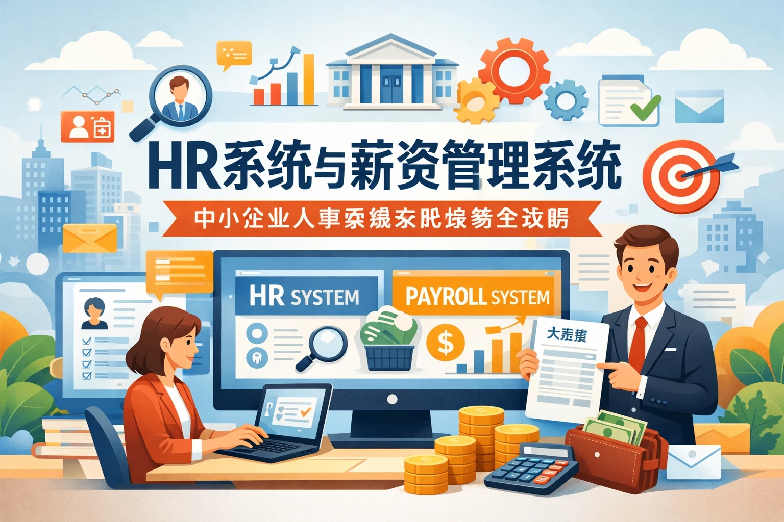 HR系统与薪资管理系统：中小企业人事系统实施服务全攻略