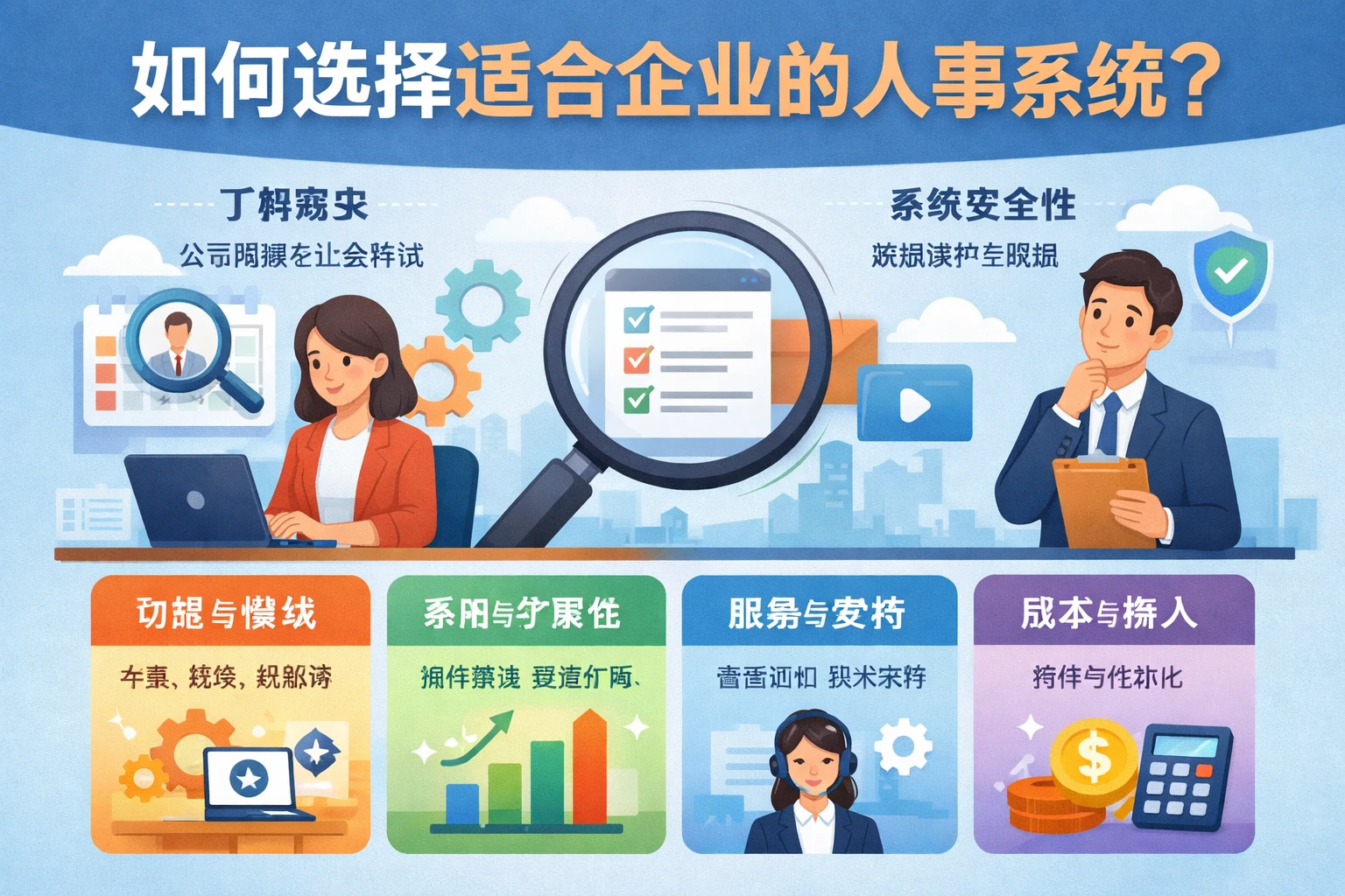 如何选择适合企业的人事系统