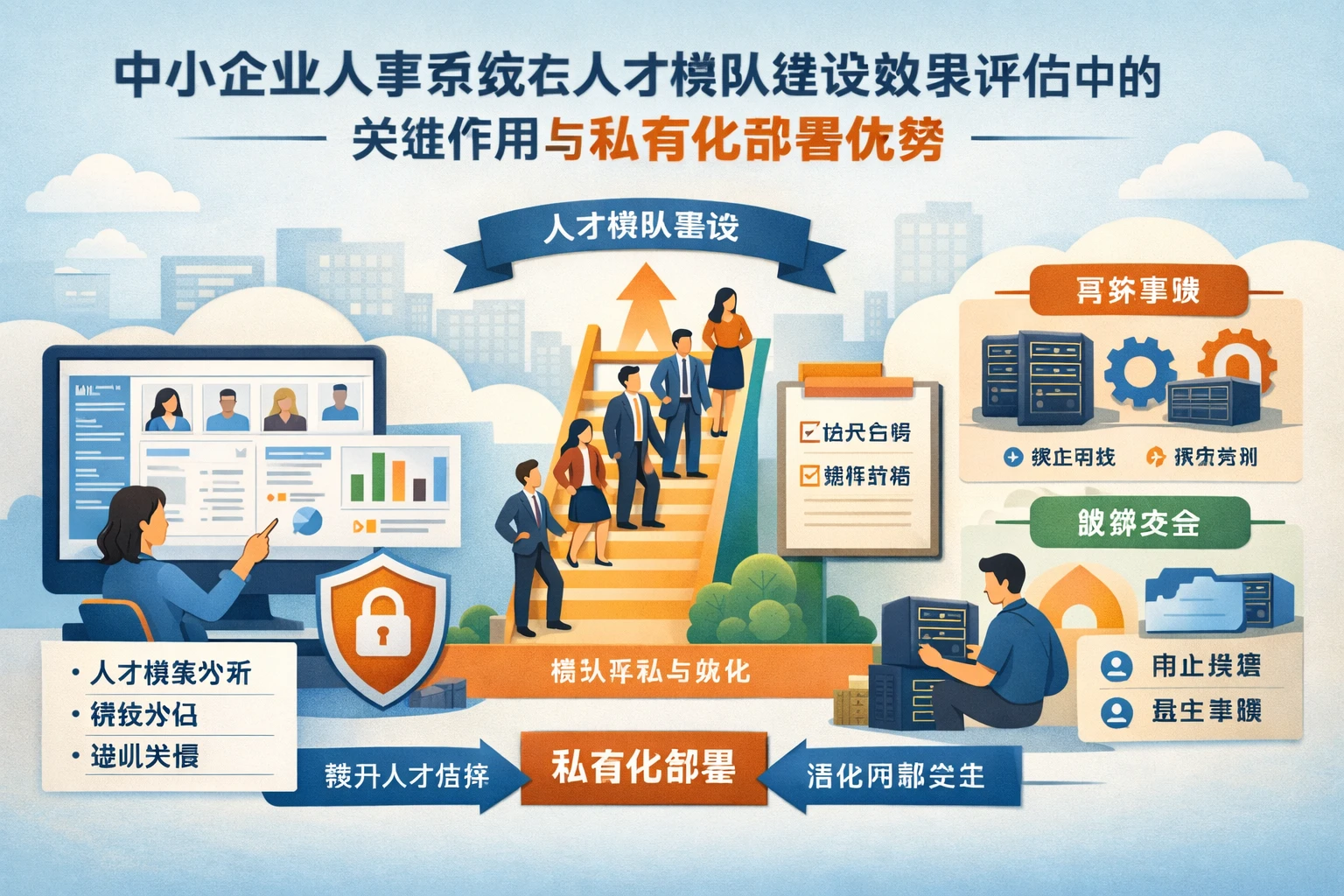 中小企业人事系统在人才梯队建设效果评估中的关键作用与私有化部署优势