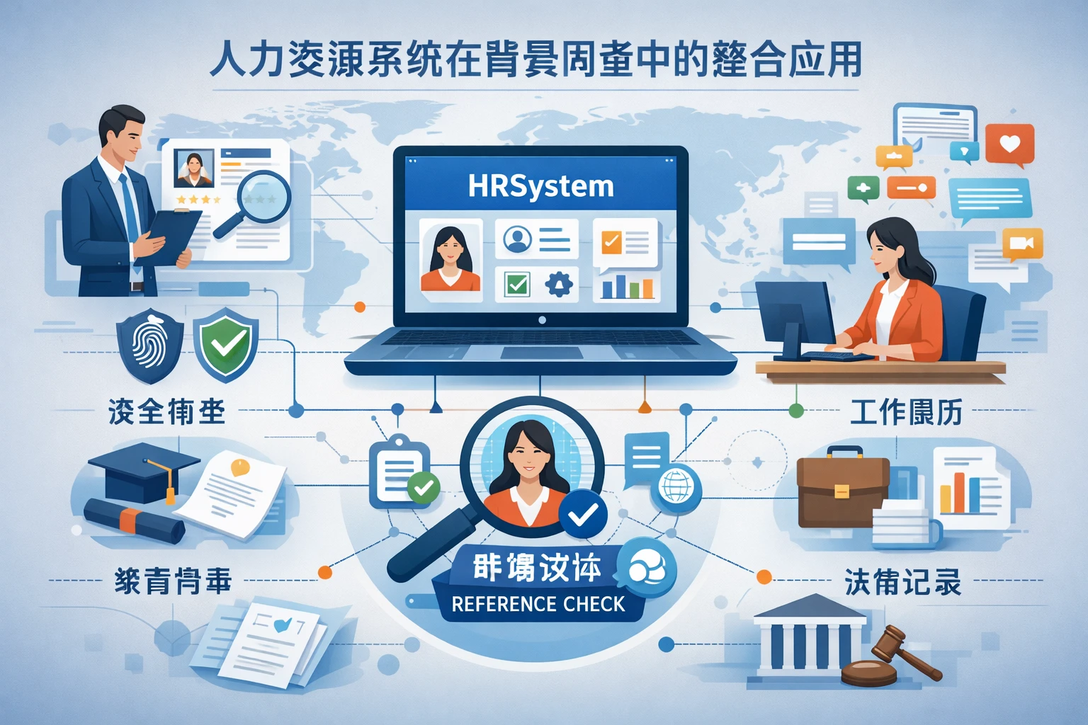 人力资源系统在背景调查中的整合应用