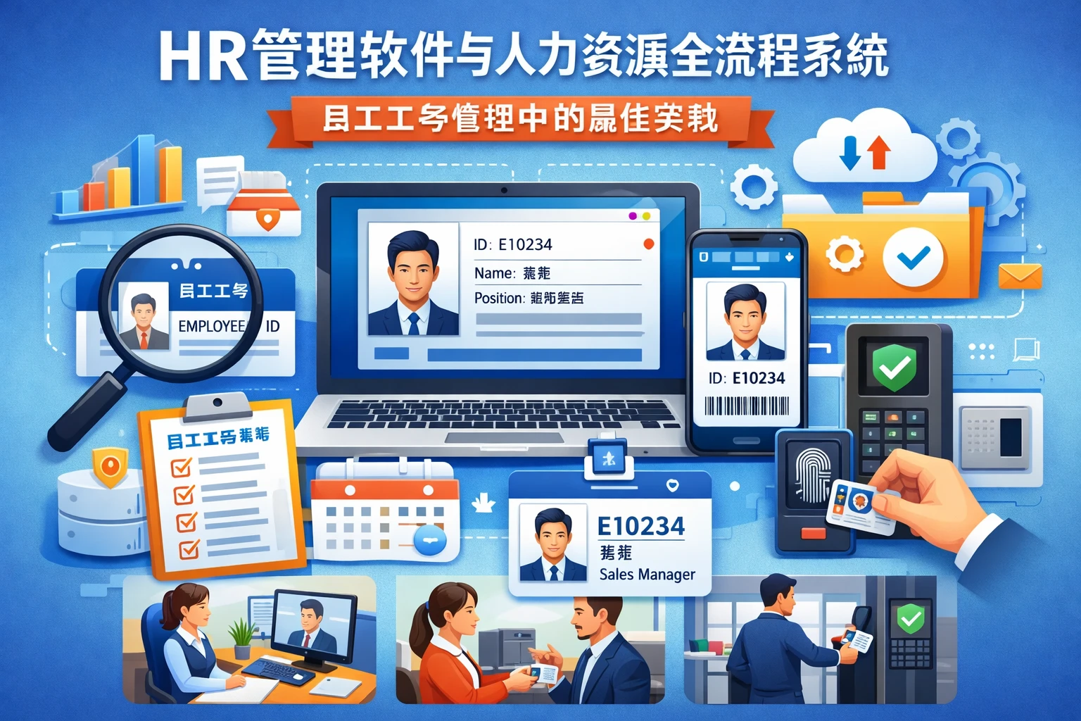 HR管理软件与人力资源全流程系统在员工工号管理中的最佳实践