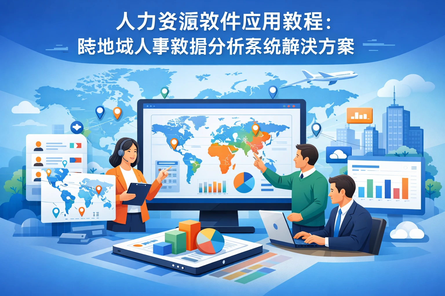 人力资源软件应用教程：跨地域人事数据分析系统解决方案