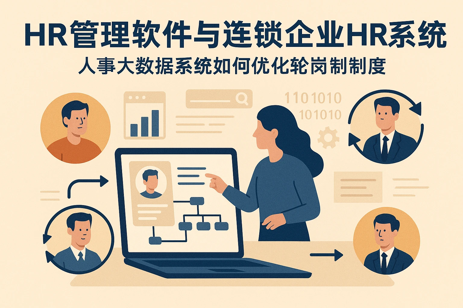 HR管理软件与连锁企业HR系统:人事大数据系统如何优化轮岗制度
