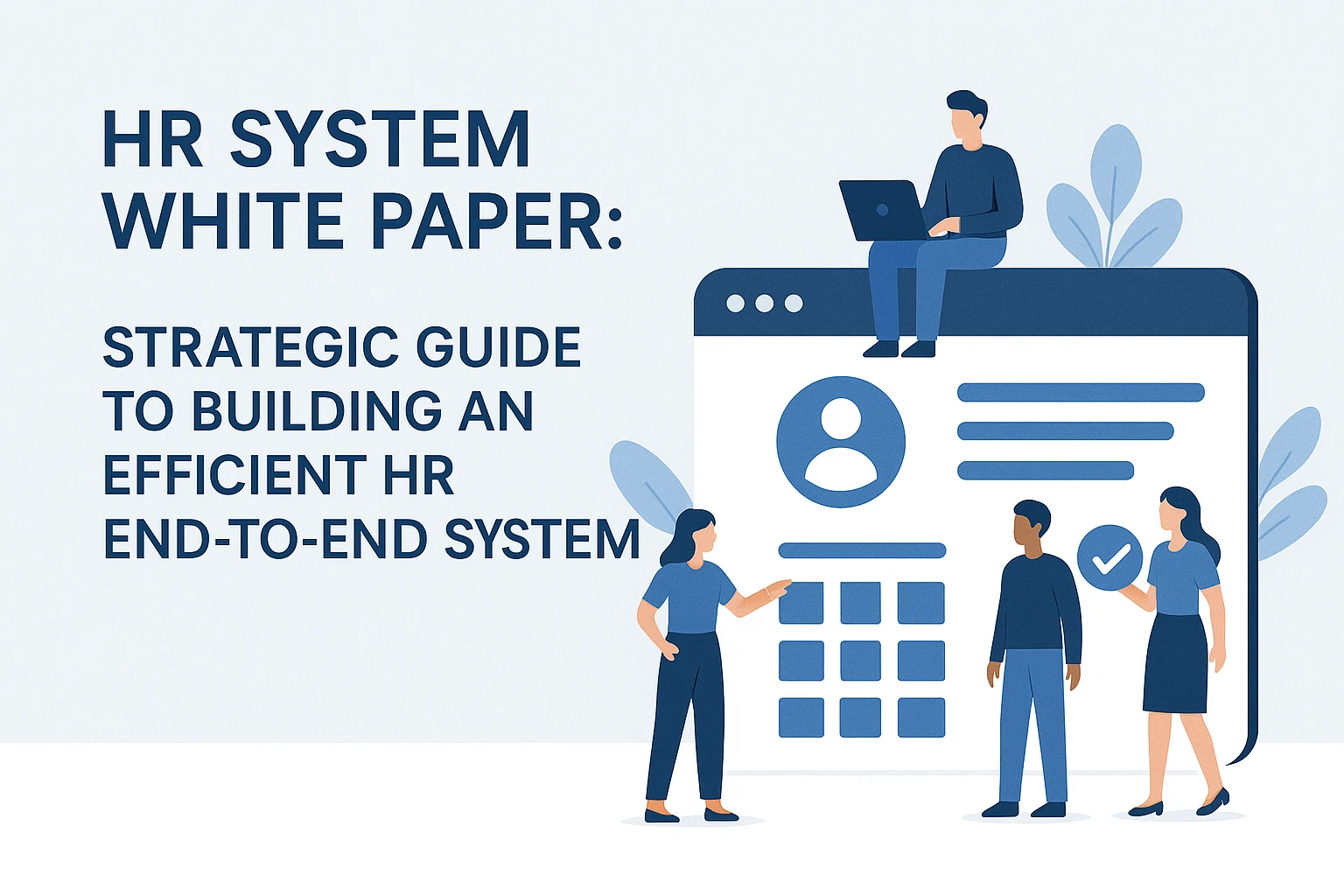 人力资源系统白皮书：构建高效人力资源全流程系统的战略指南