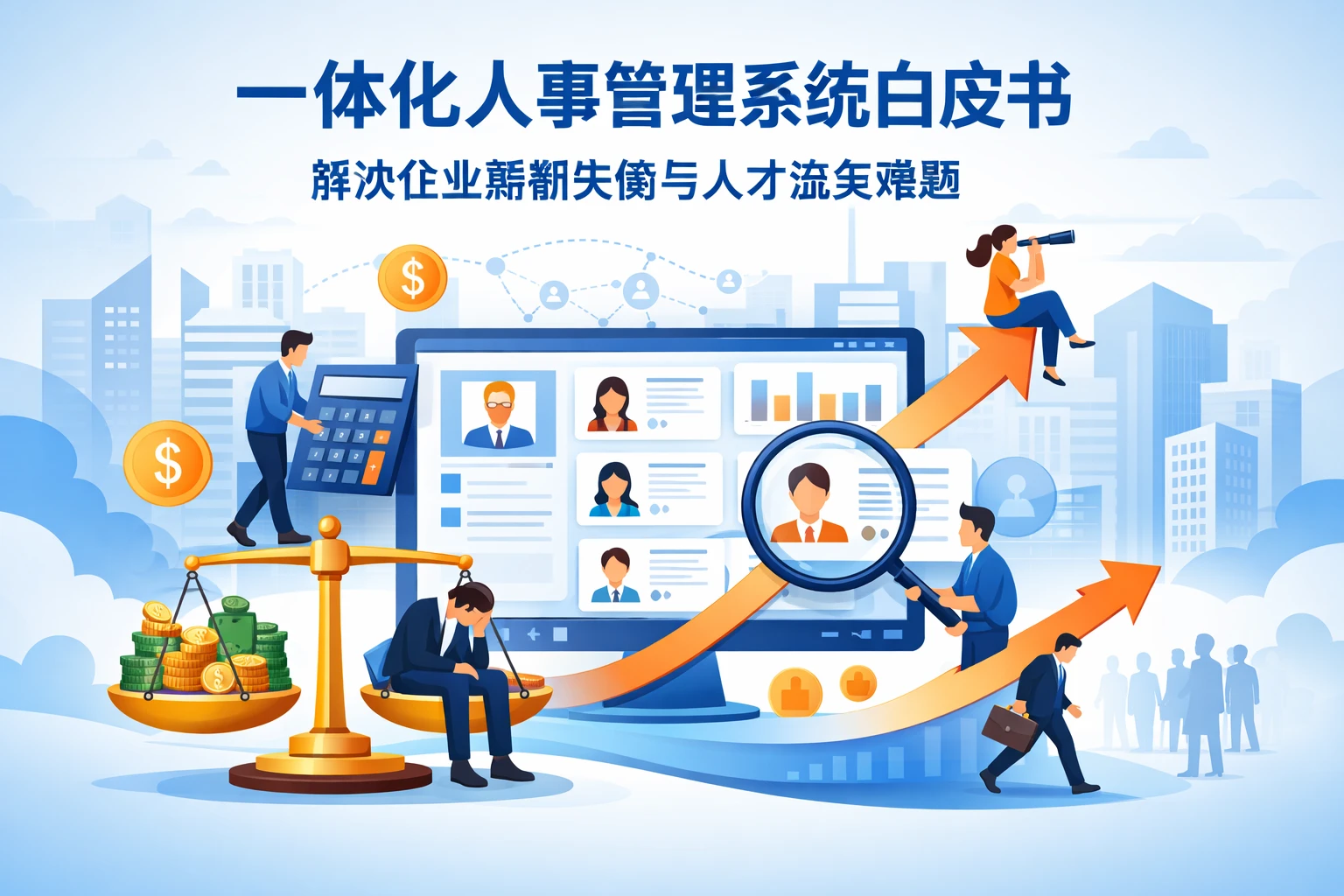 一体化人事管理系统白皮书：解决企业薪酬失衡与人才流失难题