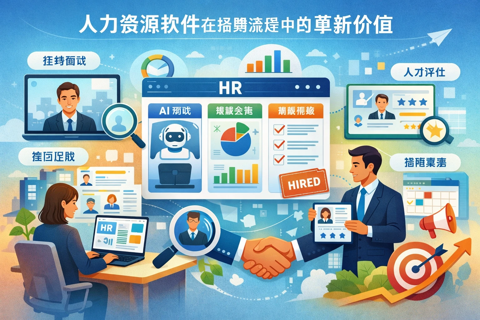 人力资源软件在招聘流程中的革新价值