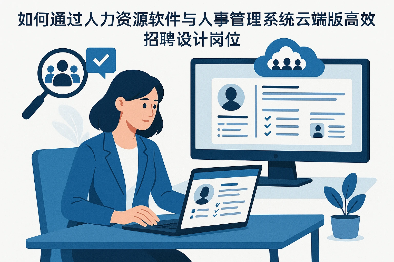 如何通过人力资源软件与人事管理系统云端版高效招聘设计岗位