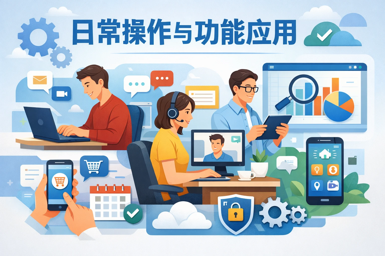 日常操作与功能应用