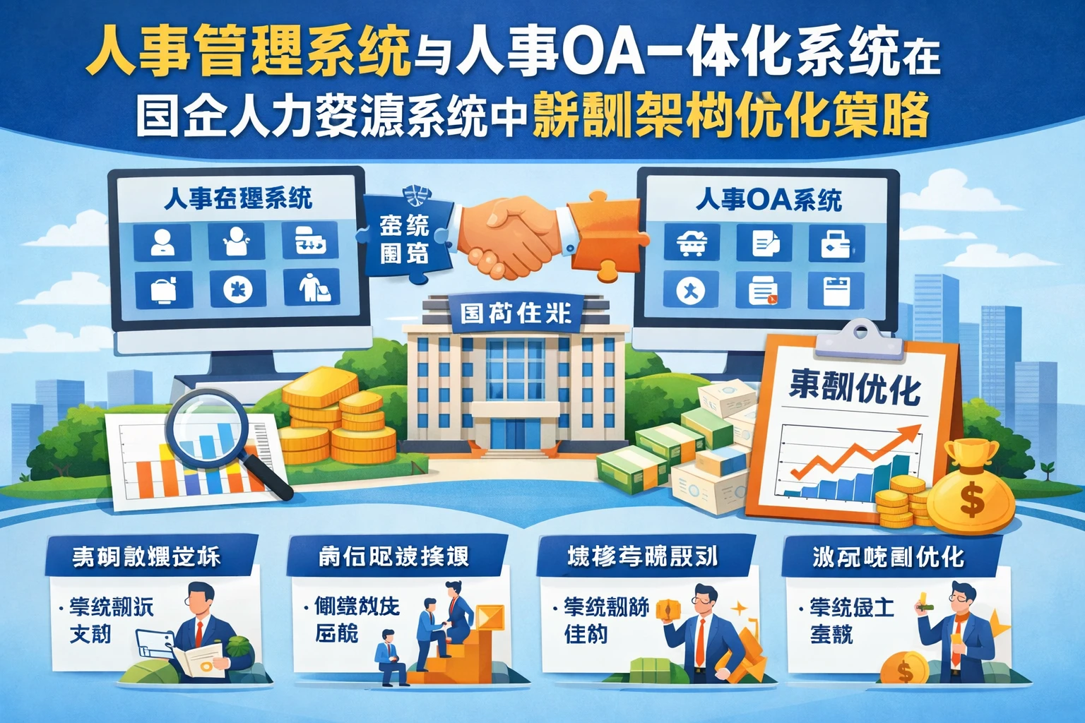 人事管理系统与人事OA一体化系统在国企人力资源系统中的薪酬架构优化策略