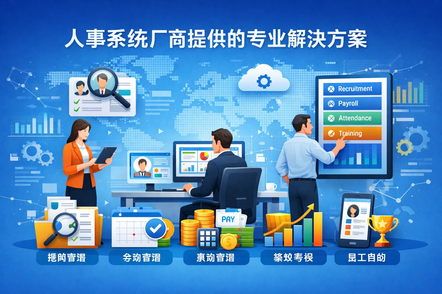 人事系统厂商提供的专业解决方案
