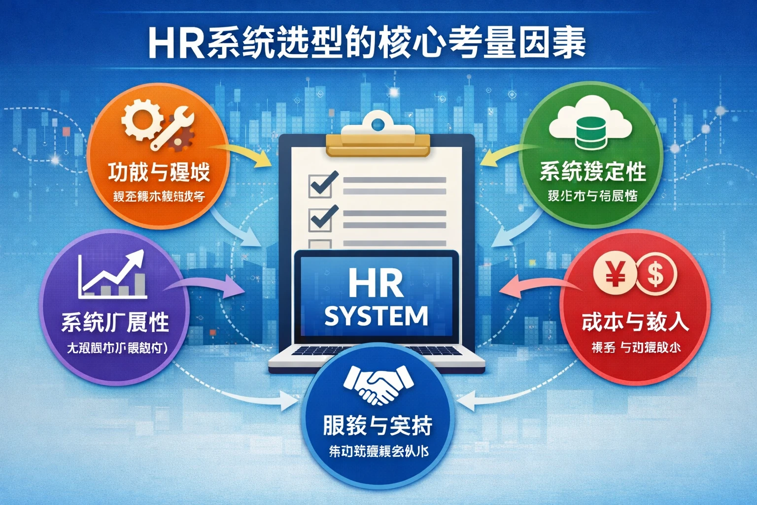 HR系统选型的核心考量因素