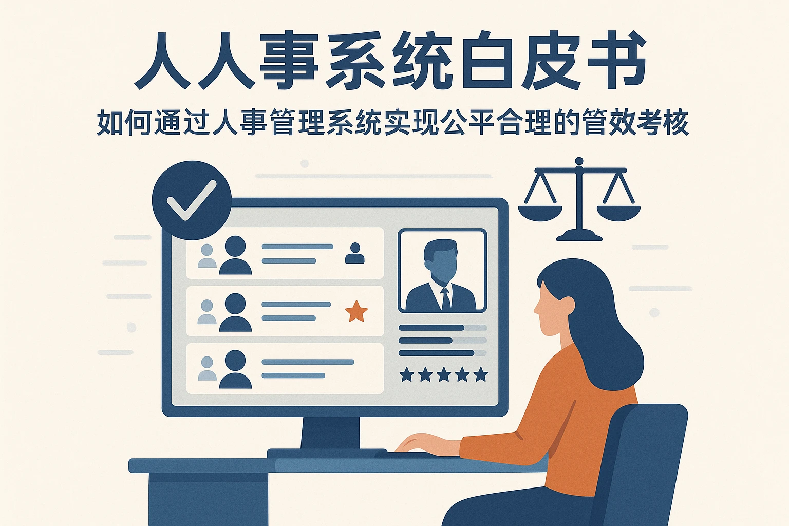 人事系统白皮书:如何通过人事管理系统实现公平合理的管理者绩效考核