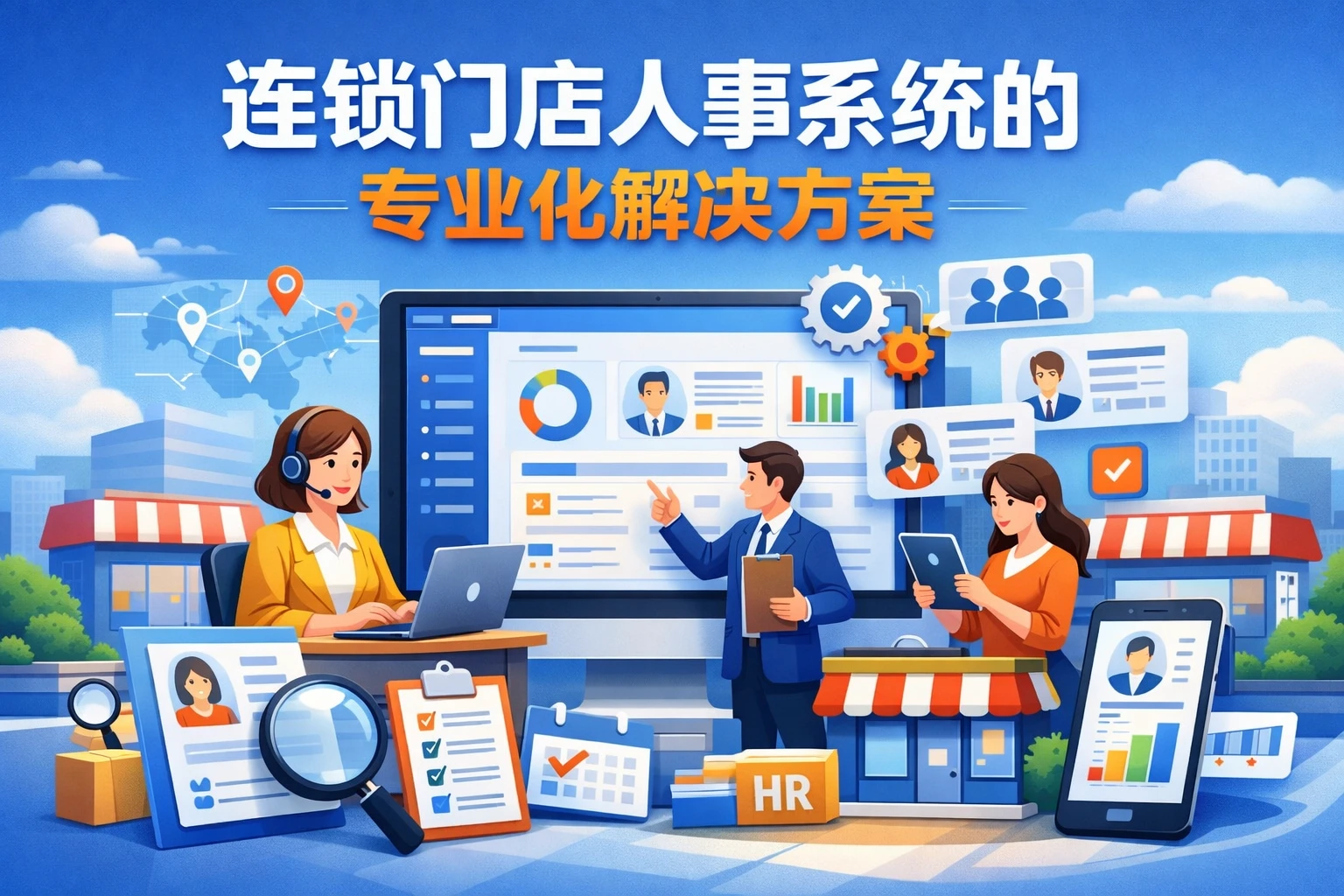 连锁门店人事系统的专业化解决方案