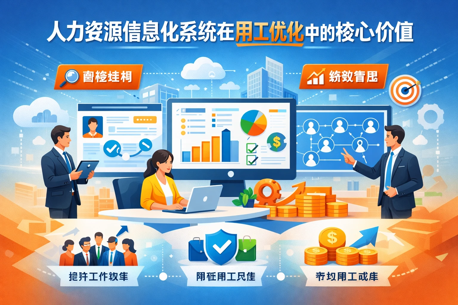 人力资源信息化系统在用工优化中的核心价值