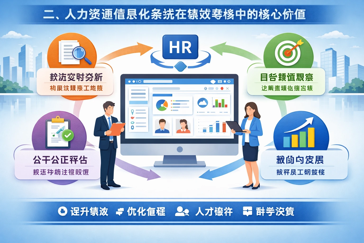 二、人力资源信息化系统在绩效考核中的核心价值