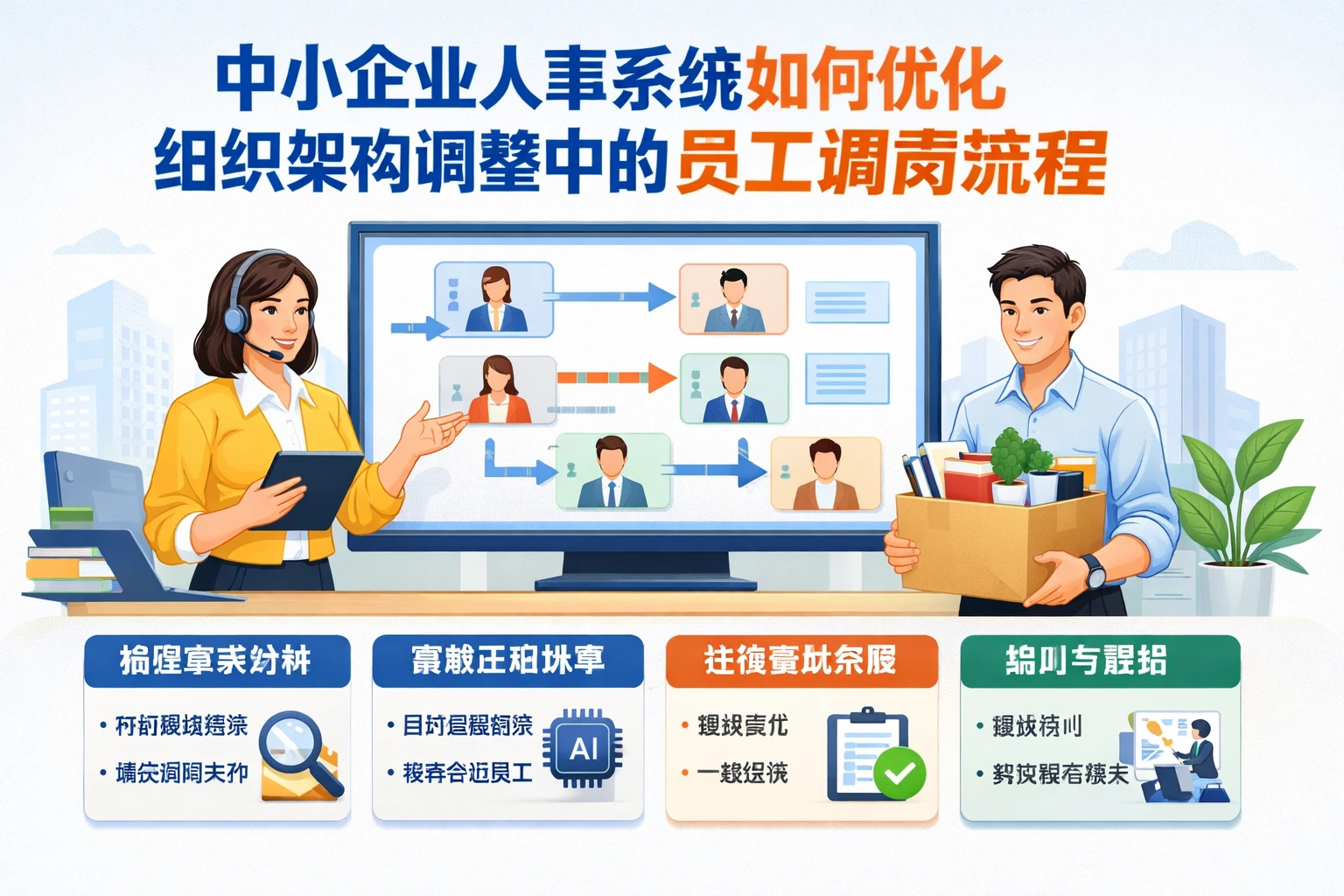 中小企业人事系统如何优化组织架构调整中的员工调岗流程