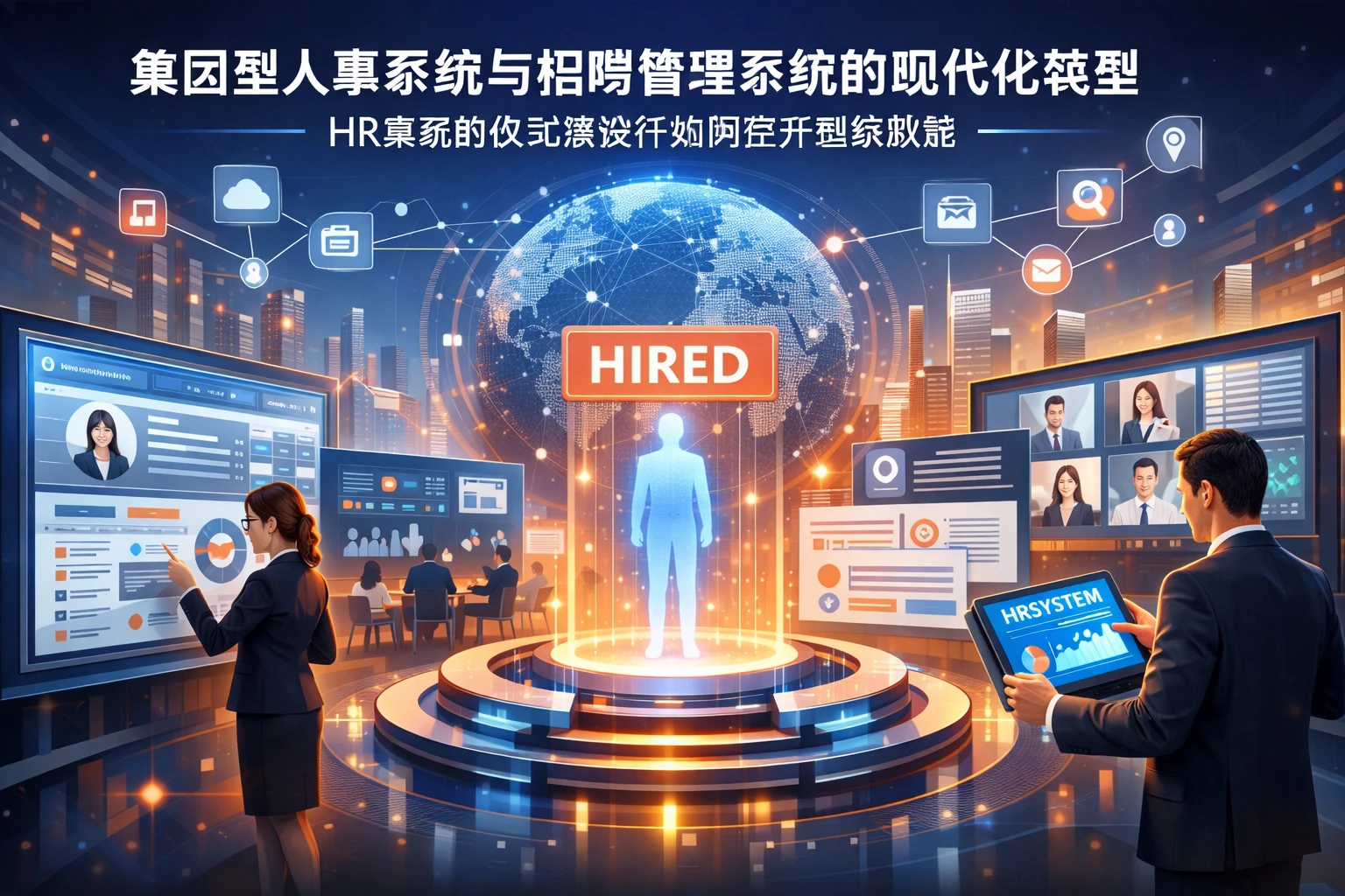 集团型人事系统与招聘管理系统的现代化转型：HR系统的仪式感设计如何提升组织效能