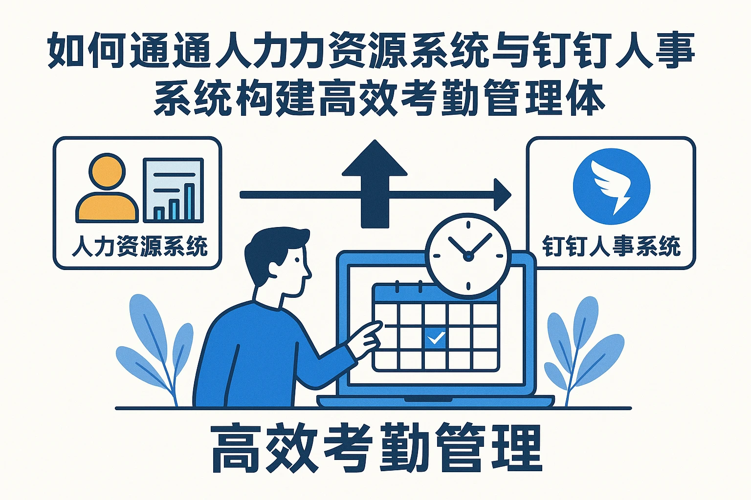 如何通过人力资源系统与钉钉人事系统构建高效考勤管理体系