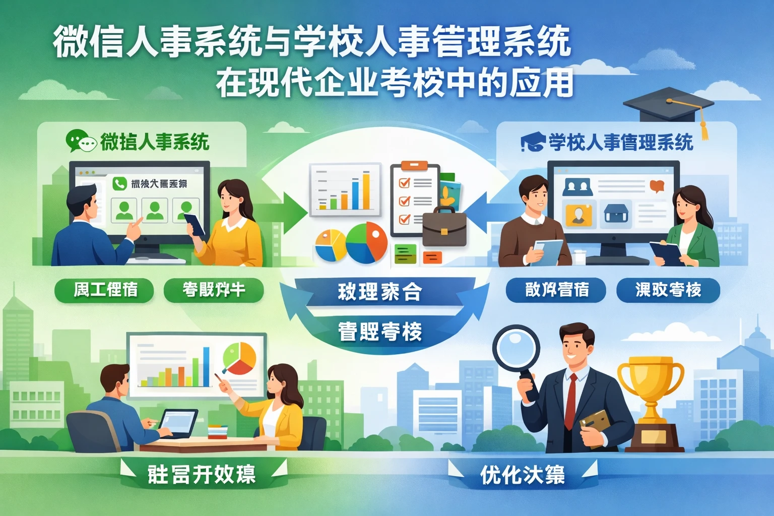 微信人事系统与学校人事管理系统在现代企业考核中的应用