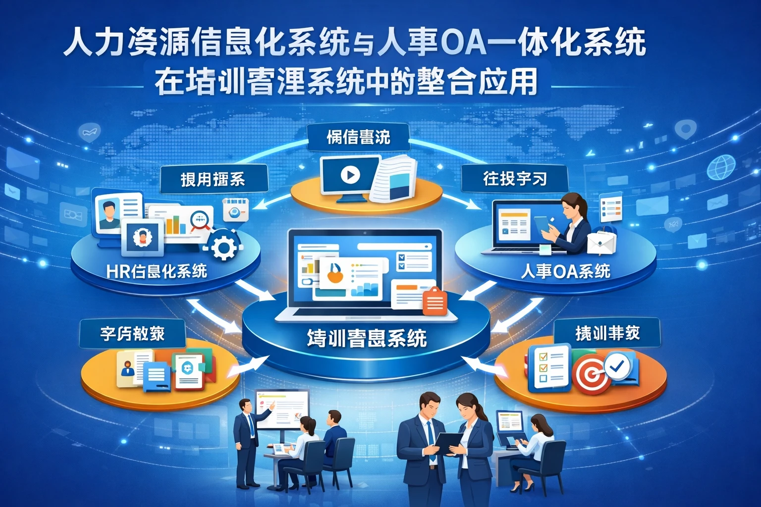 人力资源信息化系统与人事OA一体化系统在培训管理系统中的整合应用